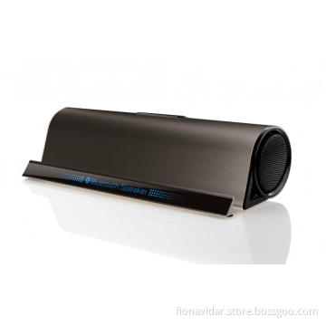 Stand holder bluetooth speaker with power bank inside